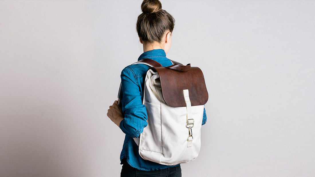 Travel with stylish leather bags