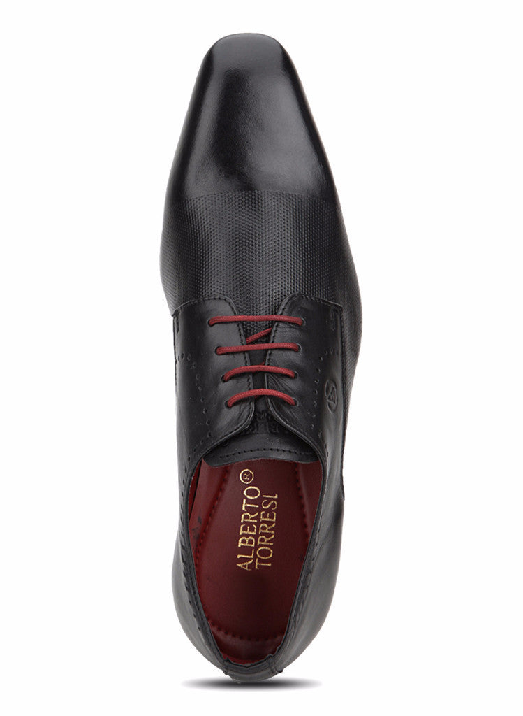 Black Derby Formal Shoes