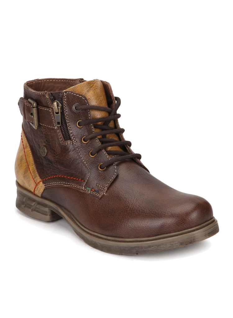 Jeraldo, hellbraune Stiefel