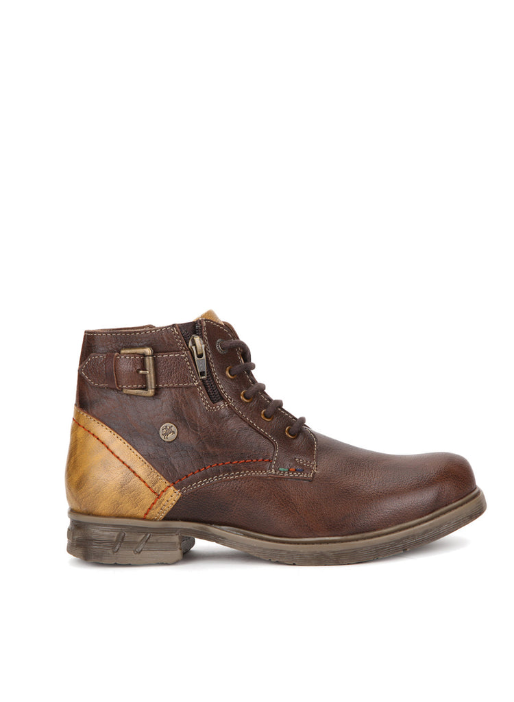 Jeraldo, hellbraune Stiefel