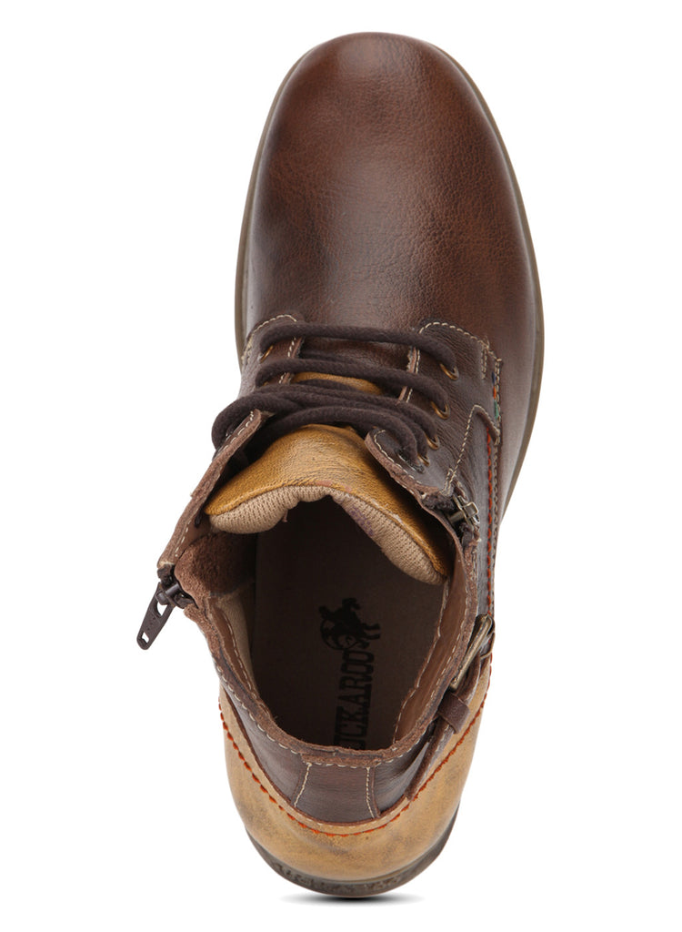 Jeraldo, hellbraune Stiefel