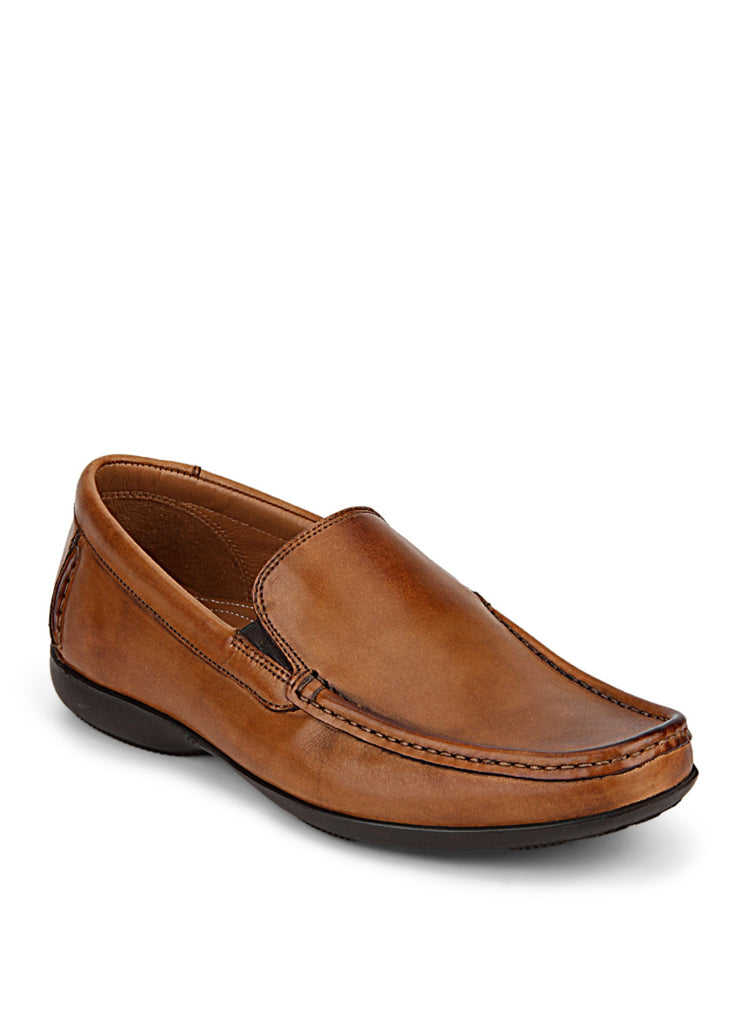 Finer Sun Tan Moccasins