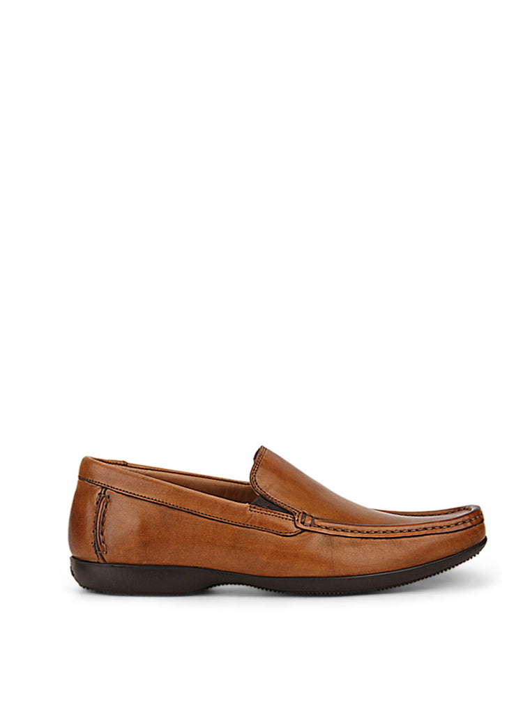 Finer Sun Tan Moccasins