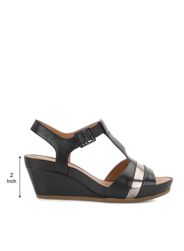 Rusty Rebel Tan Wedges