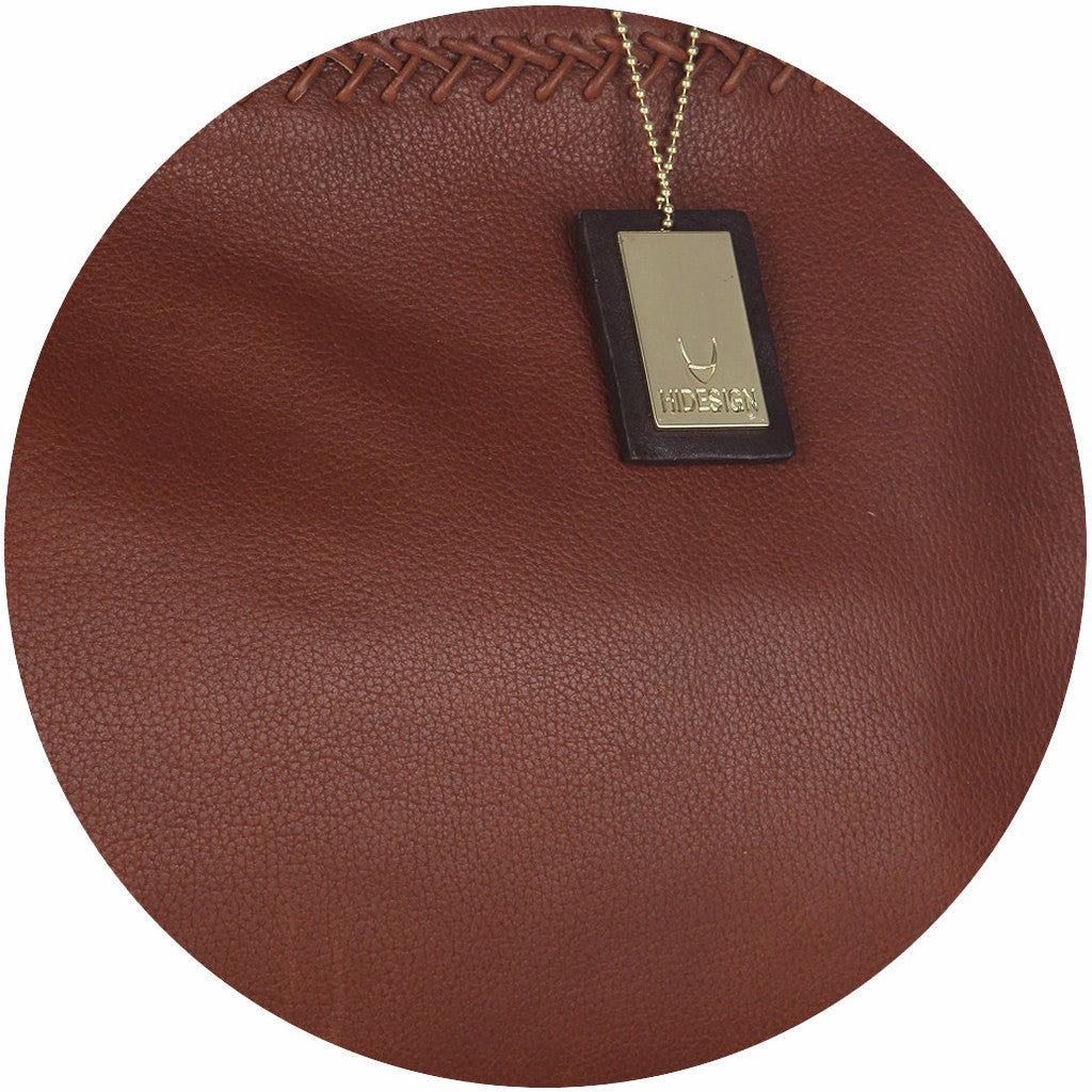 Juno 03 Tan Leather Tote Bag