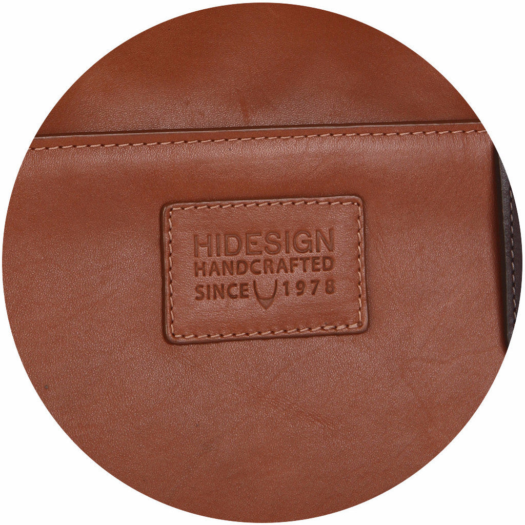 Stephenson 04 Tan/Brown Leather Briefcase Laptop Bag