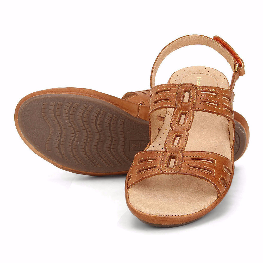 Cana-Bk Strap Navy Blue Sandals