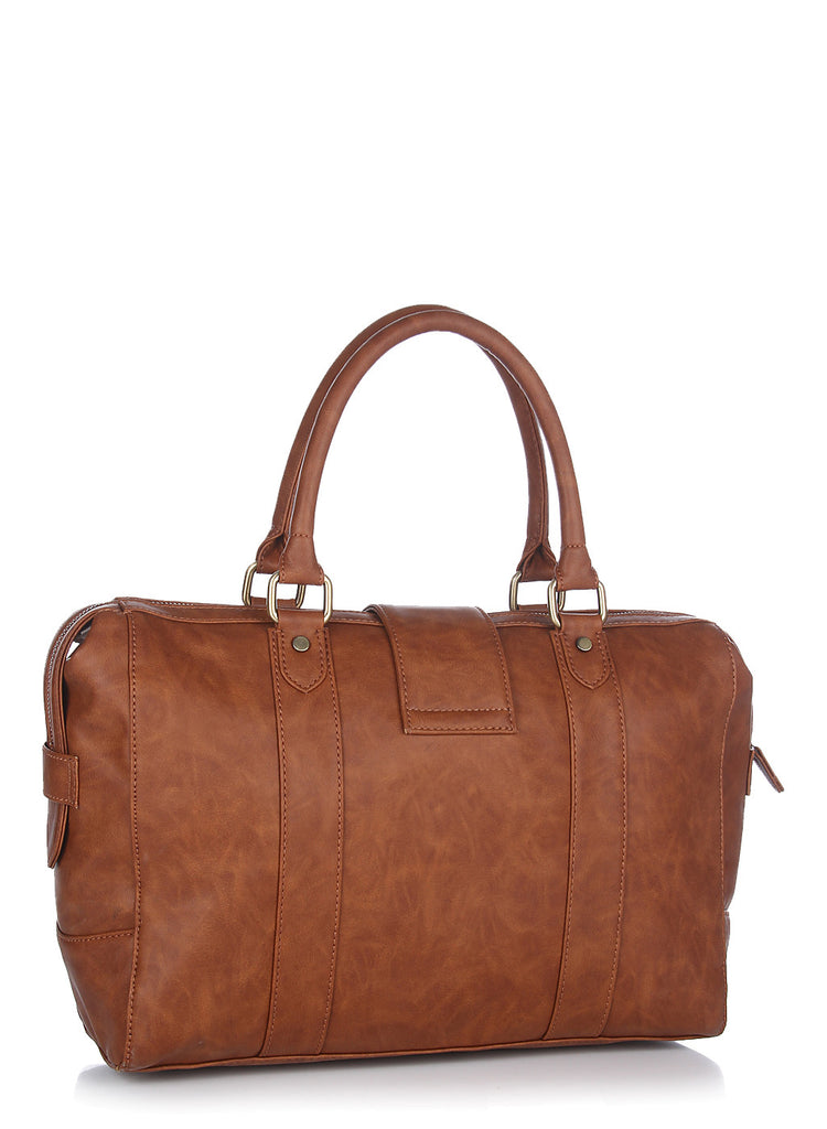 Tan/Brown Leather Handbag