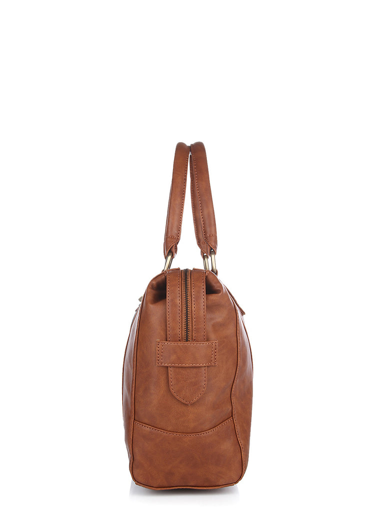 Tan/Brown Leather Handbag