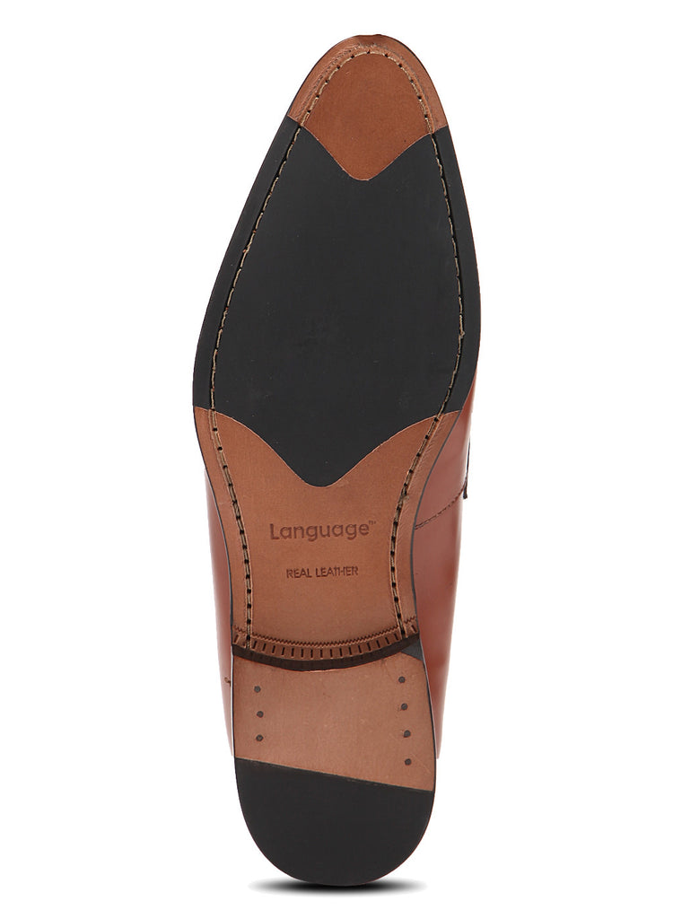 Tan Formal Shoes