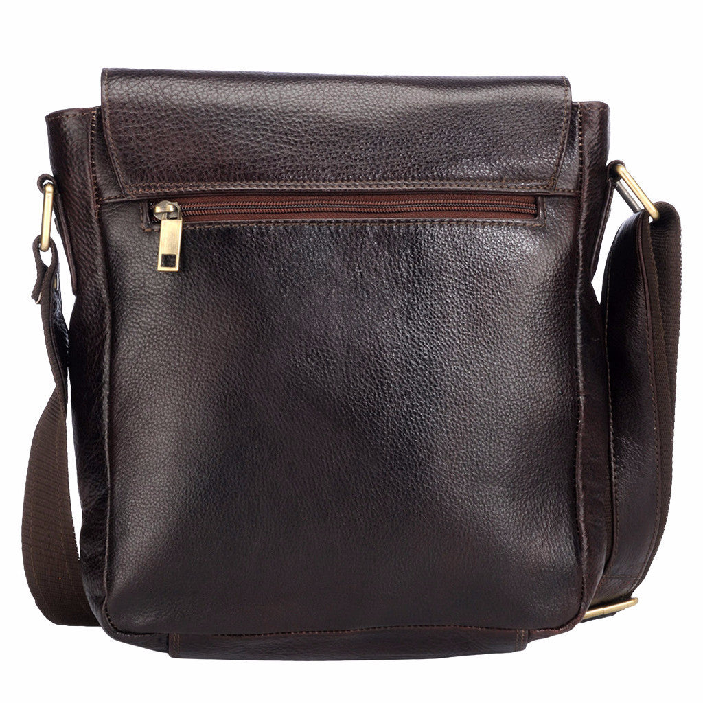 Brown Leather Sling Bag
