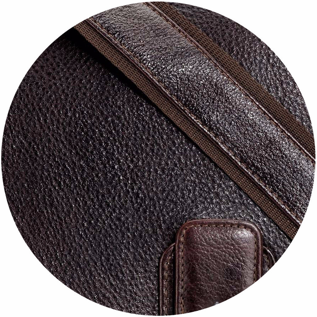 Brown Leather Sling Bag